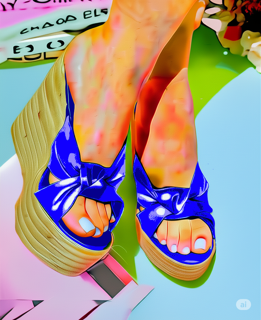 Cuñas "Summer Knot" con Nudo y Plataforma de Yute